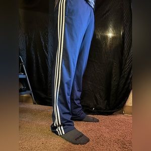Navy blue large men’s track pants
